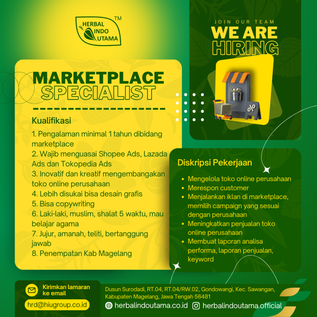 Marketplace Specialist