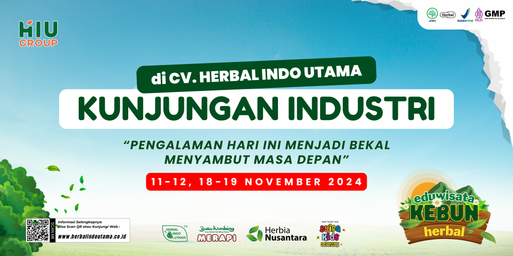 Backdrop Kunjungan Industri Farmasi Universitas Mandala Waluya