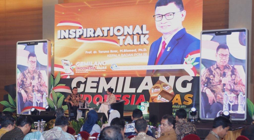 Peluncuran program Gemilang Indonesia Emas (Gerakan Peningkatan Literasi Kesehatan secara Digital Menuju Indonesia Emas)