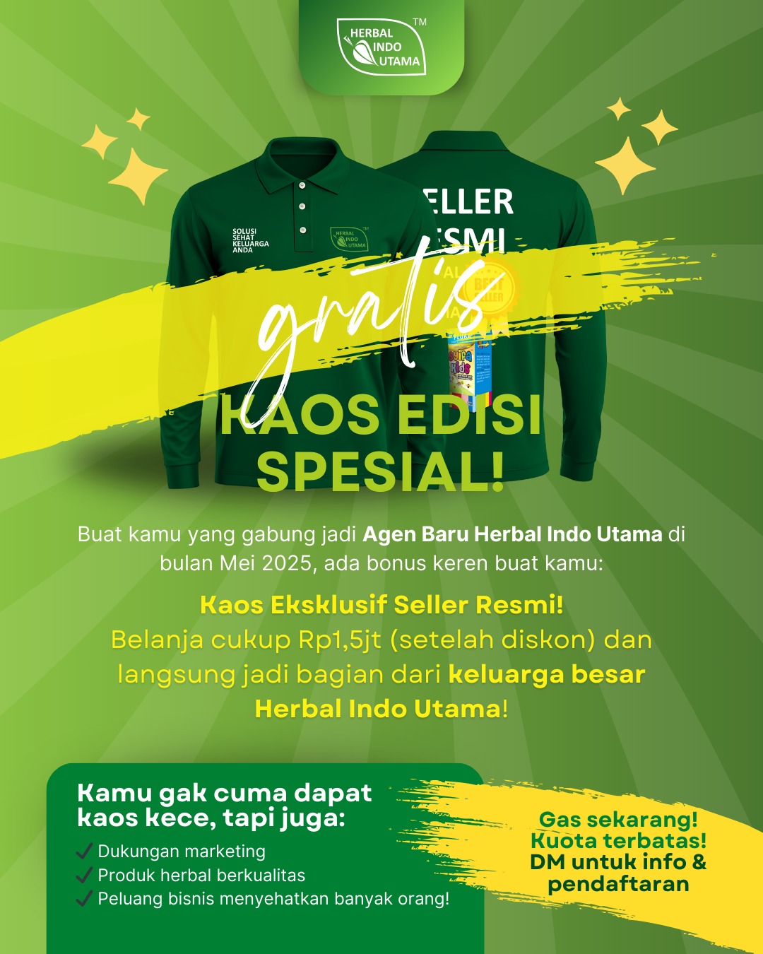 Agen Resmi Herbal Indo Utama Mei 2025